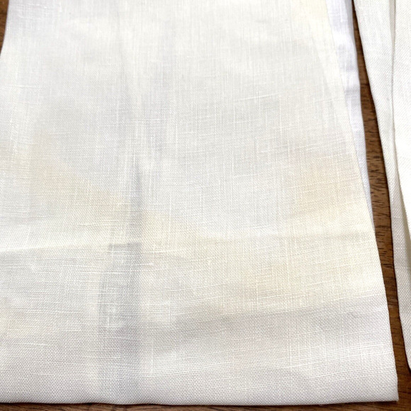 Vintage BC Linens Beautiful Cutwork Guest Towels Set of 2 White Cotton Floral - Picture 6 of 11